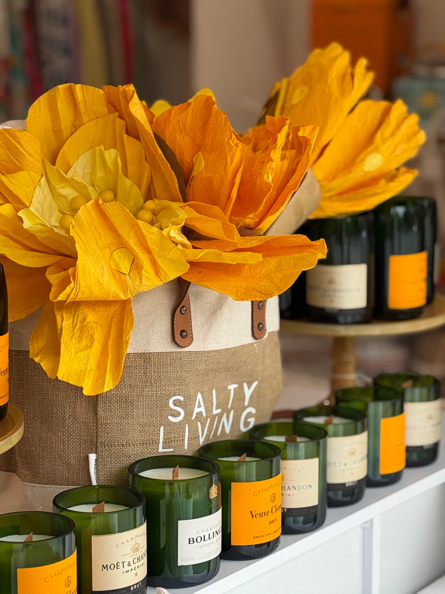 Veuve Cliquot Upcycled Candle