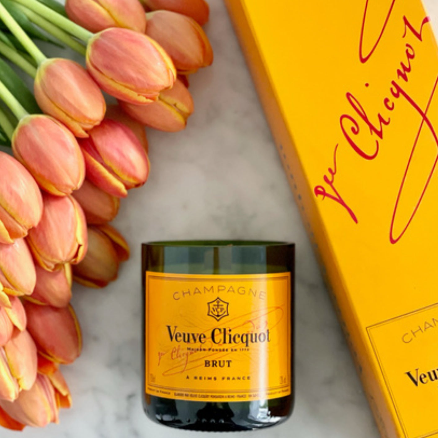 Veuve Cliquot Upcycled Candle