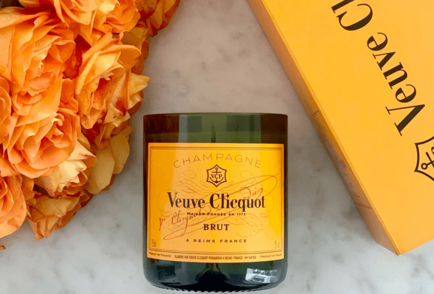 Veuve Cliquot Upcycled Candle