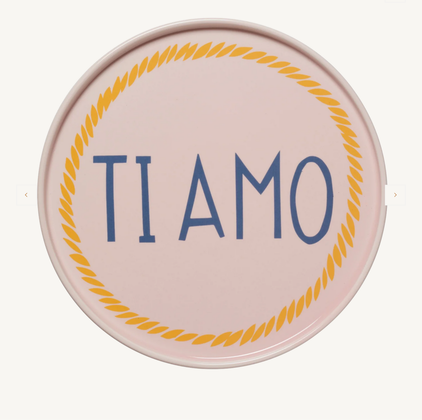 Plate ~ Ti Amo Pink