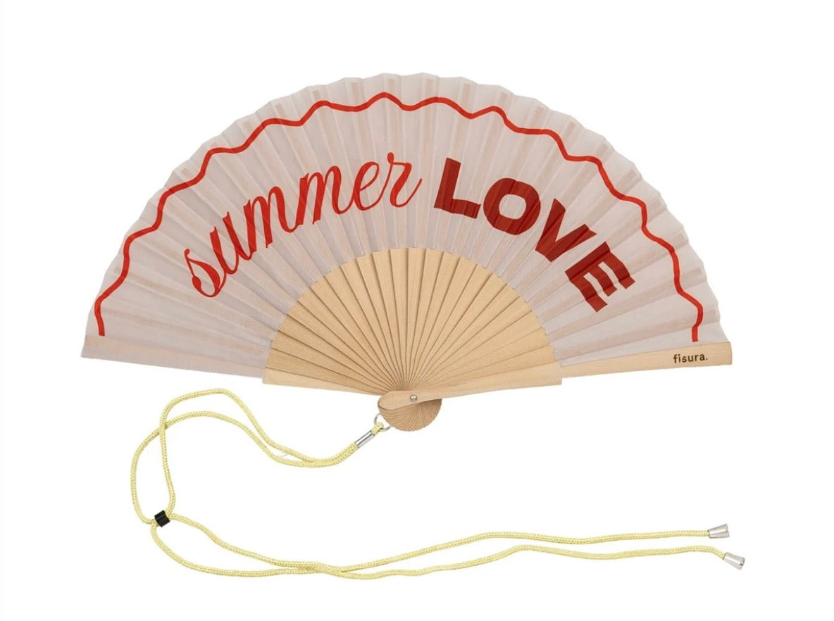 Hand Fan - Summer Love
