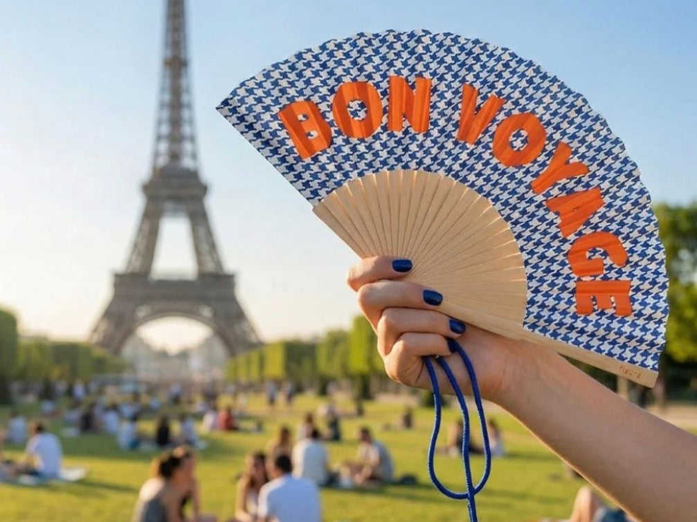 Hand Fans - Bon Voyage