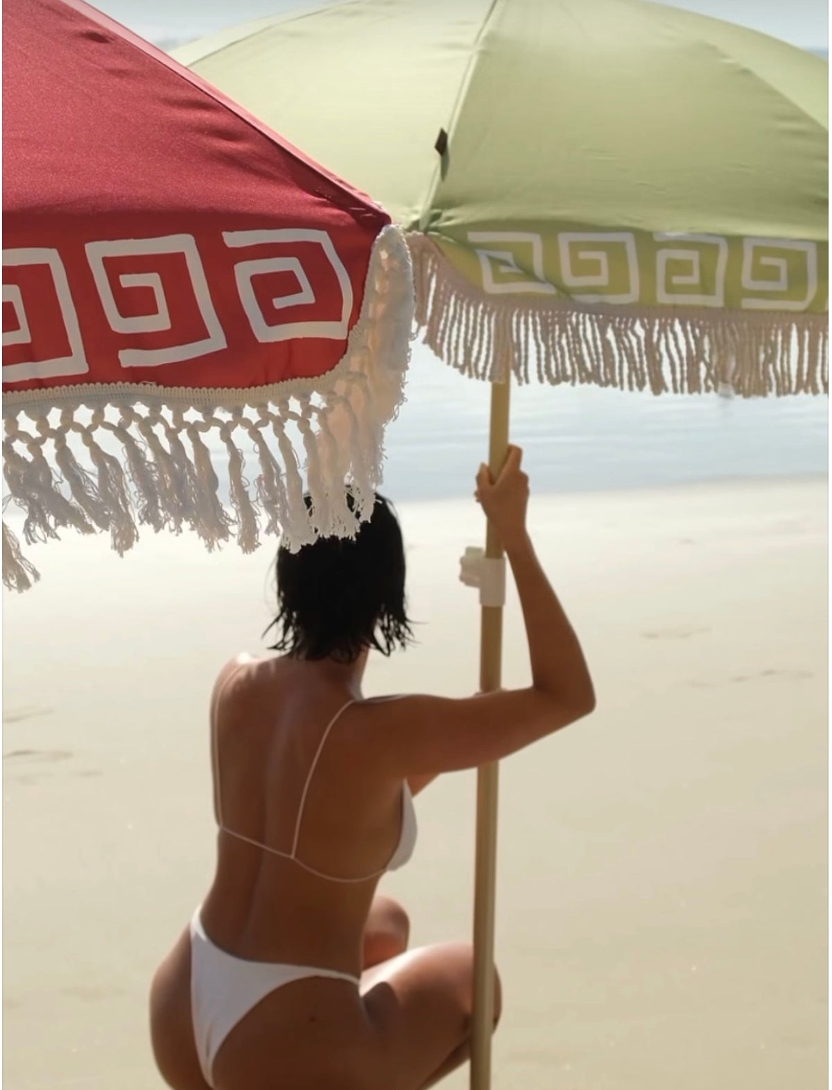 Beach Umbrella ~ Paprika