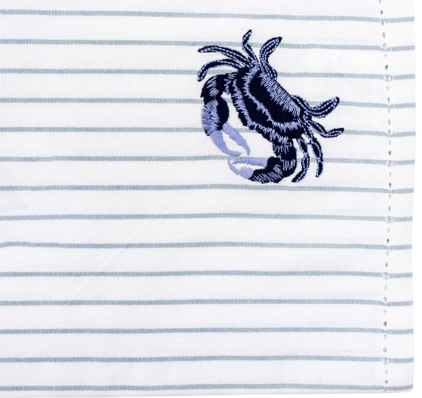 Napkin~ Stripe Crab Blue