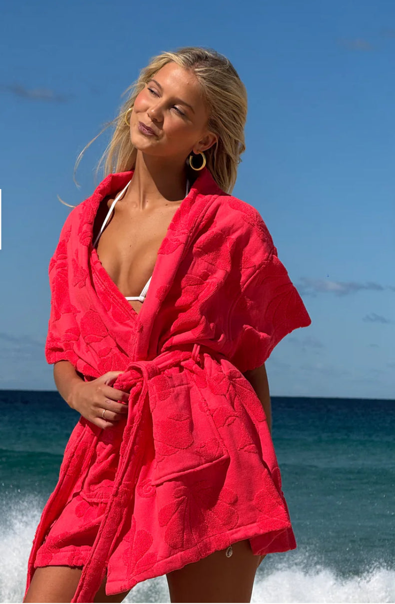 Beach Bathrobe ~ Watermelon