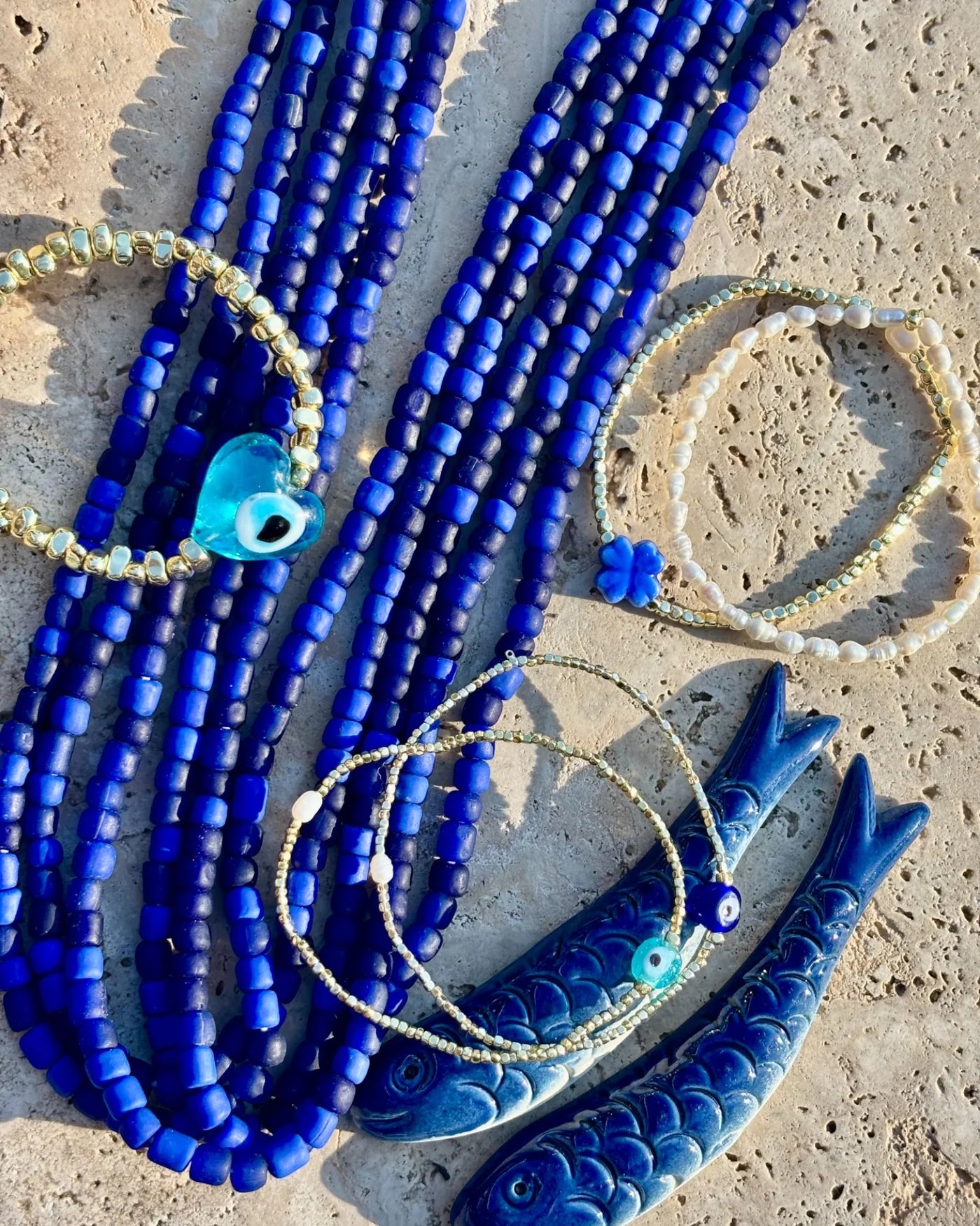 Heart Evil Eye Bracelet