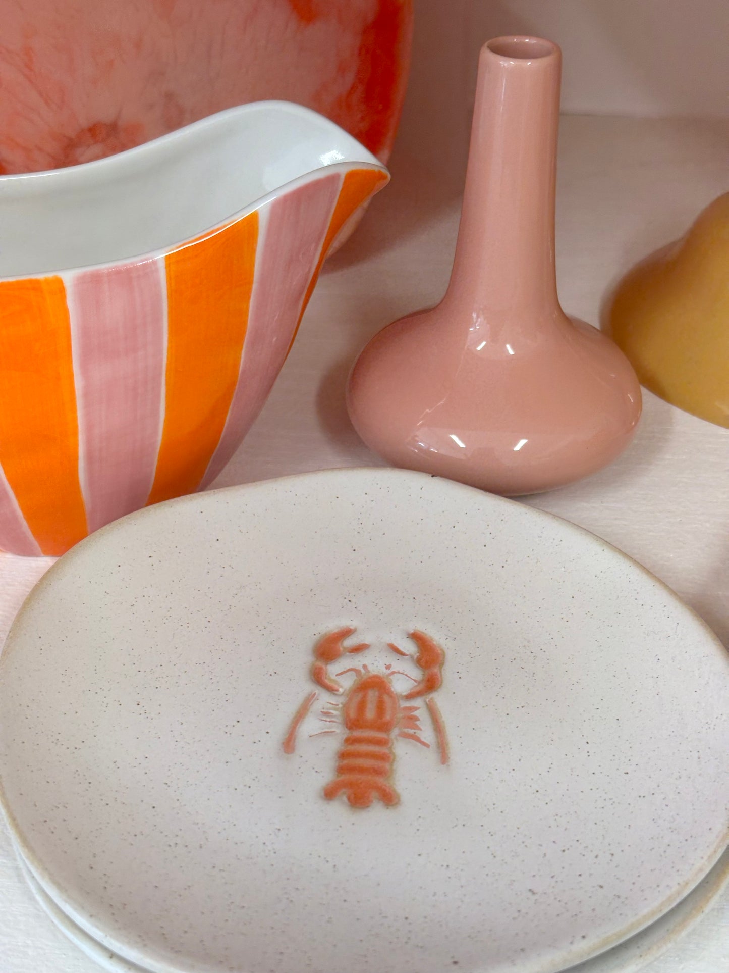 Fossil Plate ~ Lobster