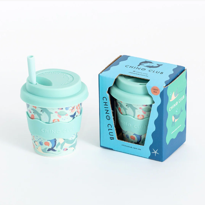 CHINOCLUB Kids Keep Cup - Sea Creatures 4oz