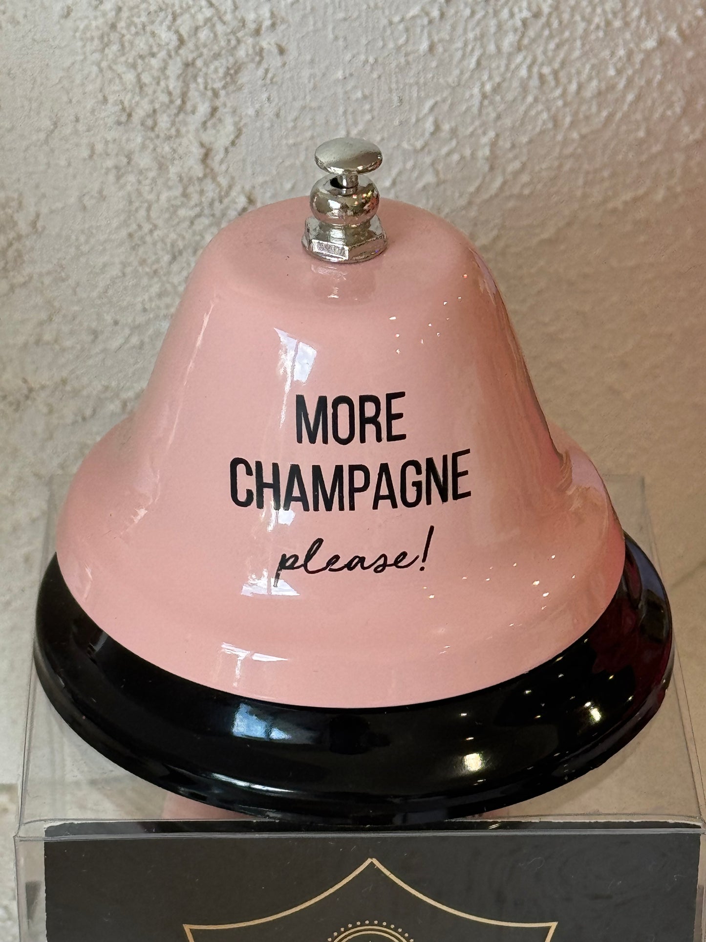 “More Champagne Please!” Bell ~ Pink