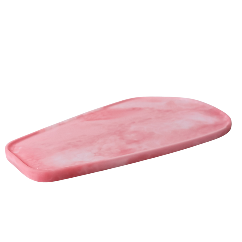 Soli Resin Platter ~ Large ~ Pink