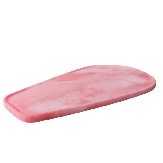 Soli Resin Platter ~ Large ~ Pink