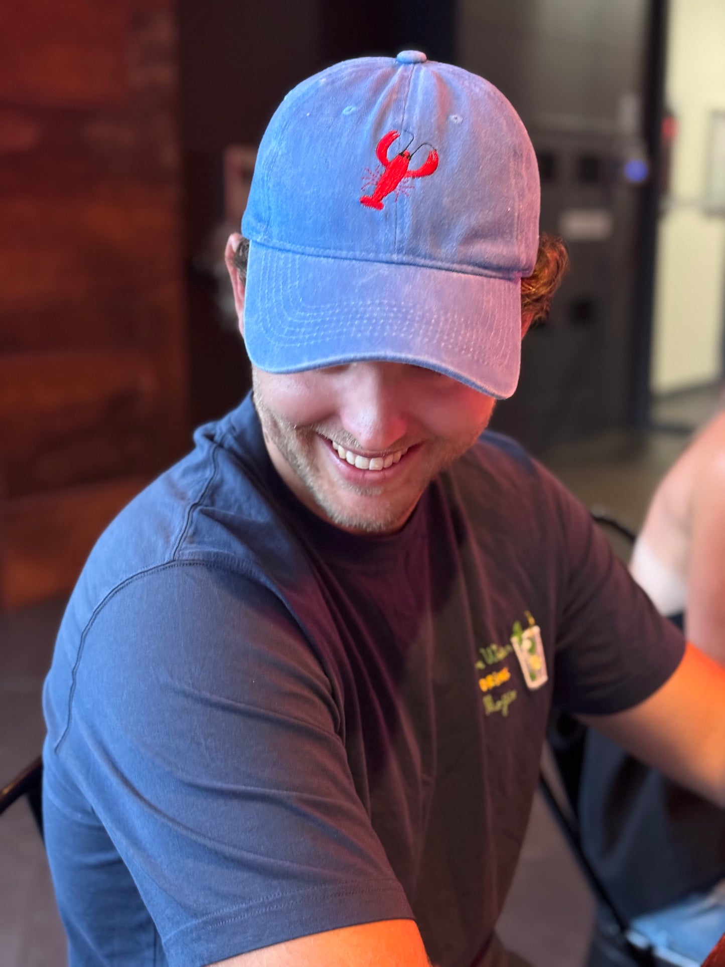 Cap ~ Lobster Blue