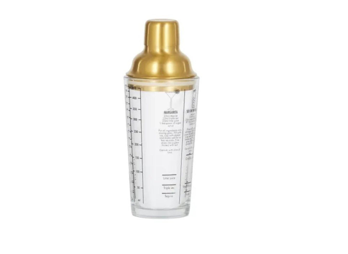 Glass Cocktails Shaker