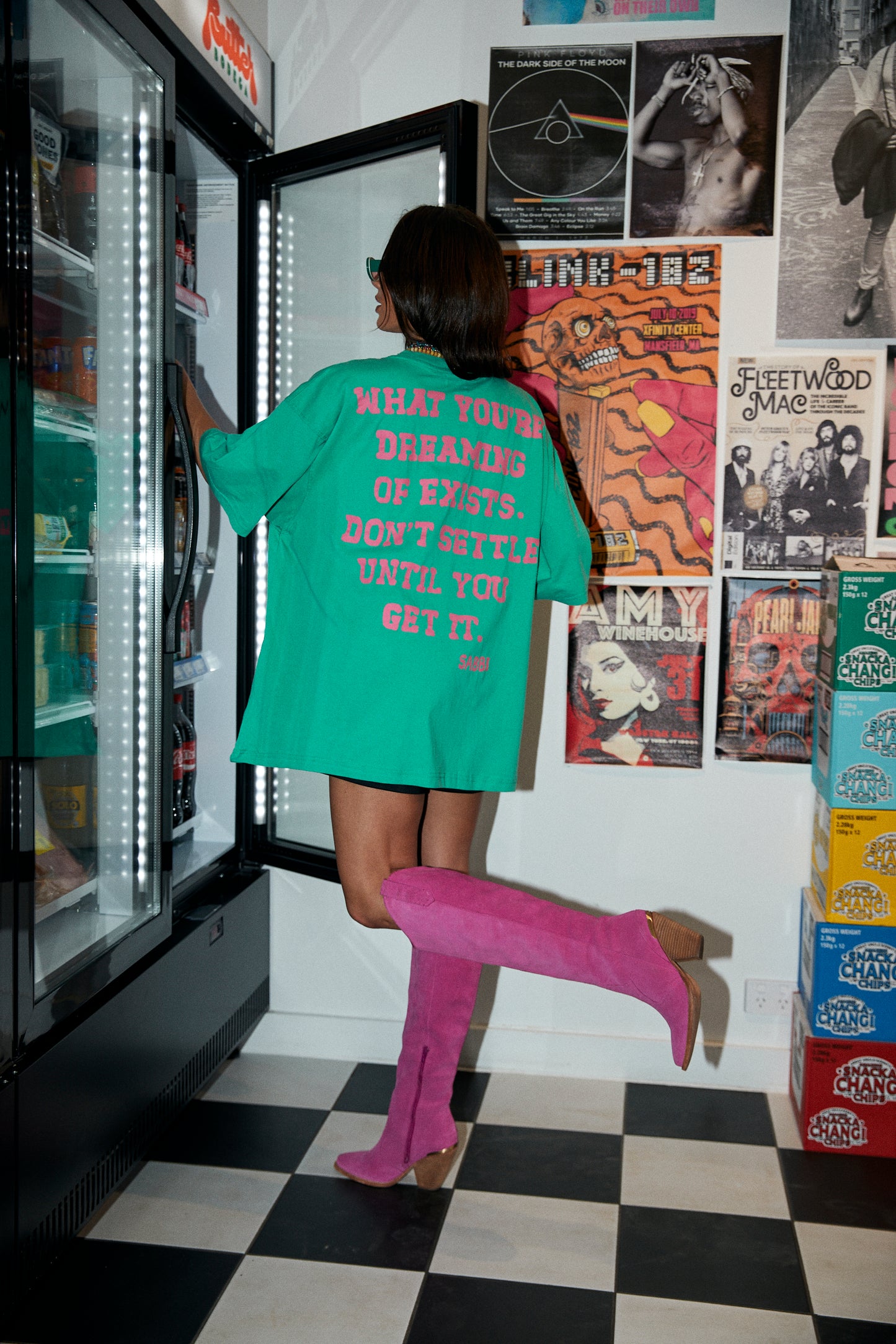 SABBI ~ Self Love Club Tees ~Green
