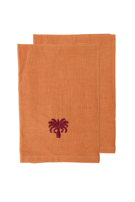Napkin Set ~2 ~ Orange