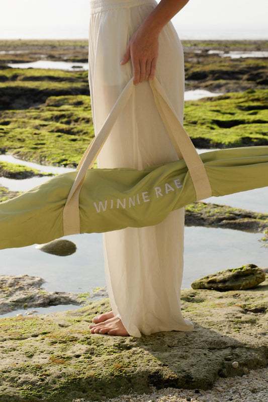 Beach Umbrella - Celery