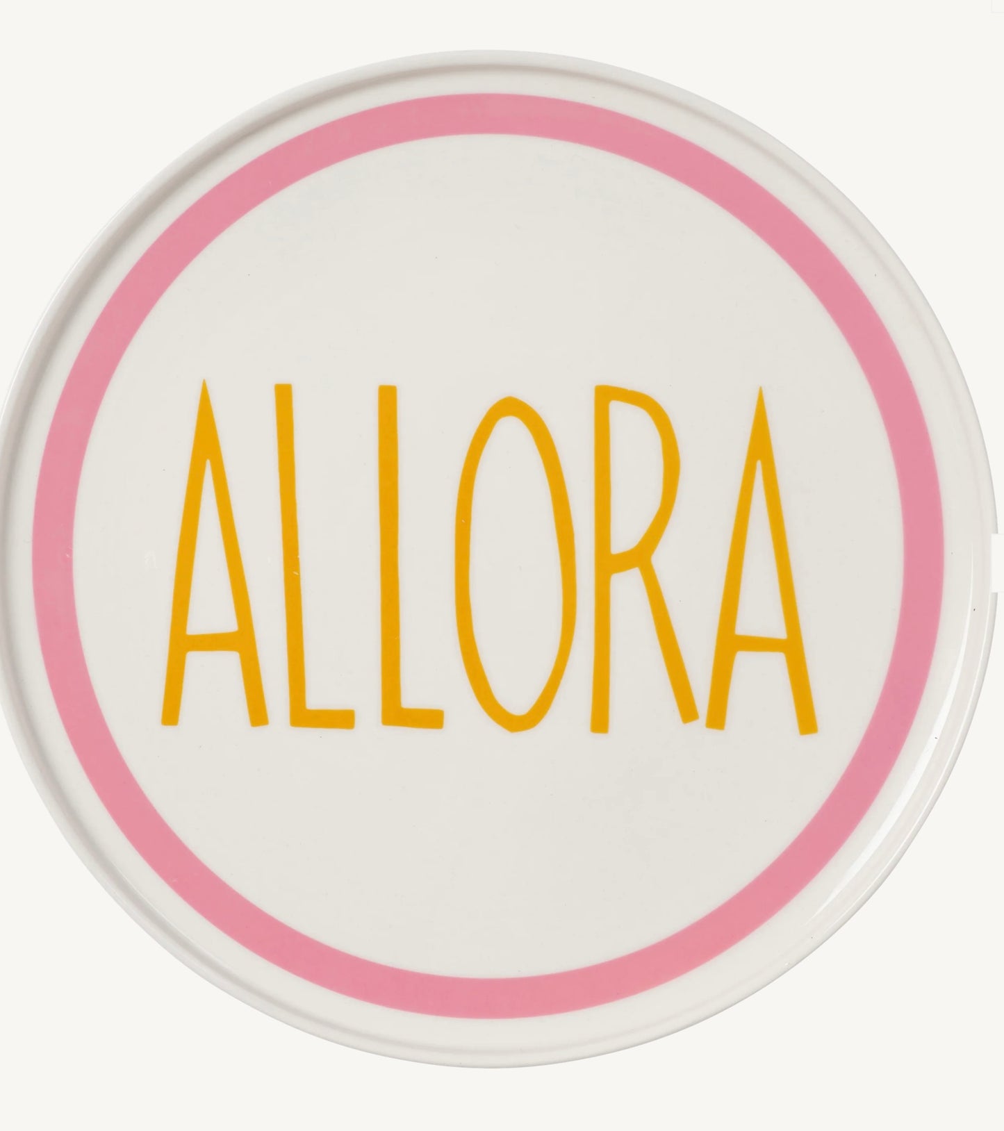 Plate ~ Allora
