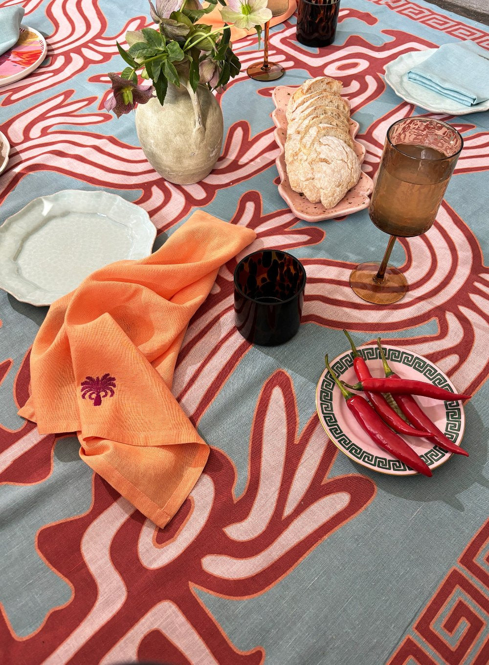 Napkin Set ~2 ~ Orange
