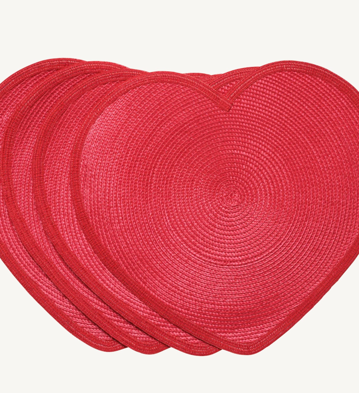 Heart Straw Placemats