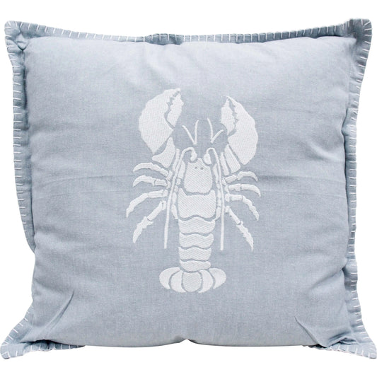 Cushion ~ Lobster Chambray