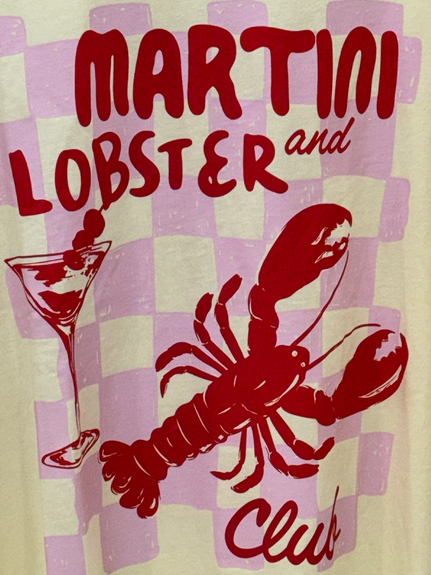 Martini & Lobster Club Tee