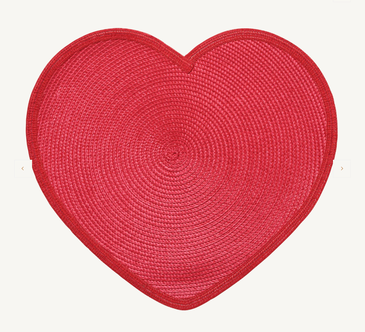 Heart Straw Placemats