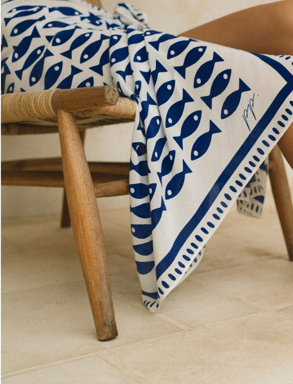 Pareo ~ Sardine 100% Silk