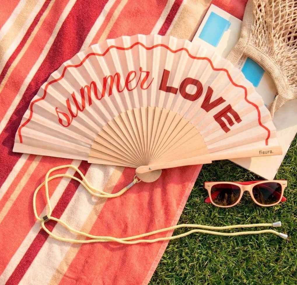 Hand Fan - Summer Love