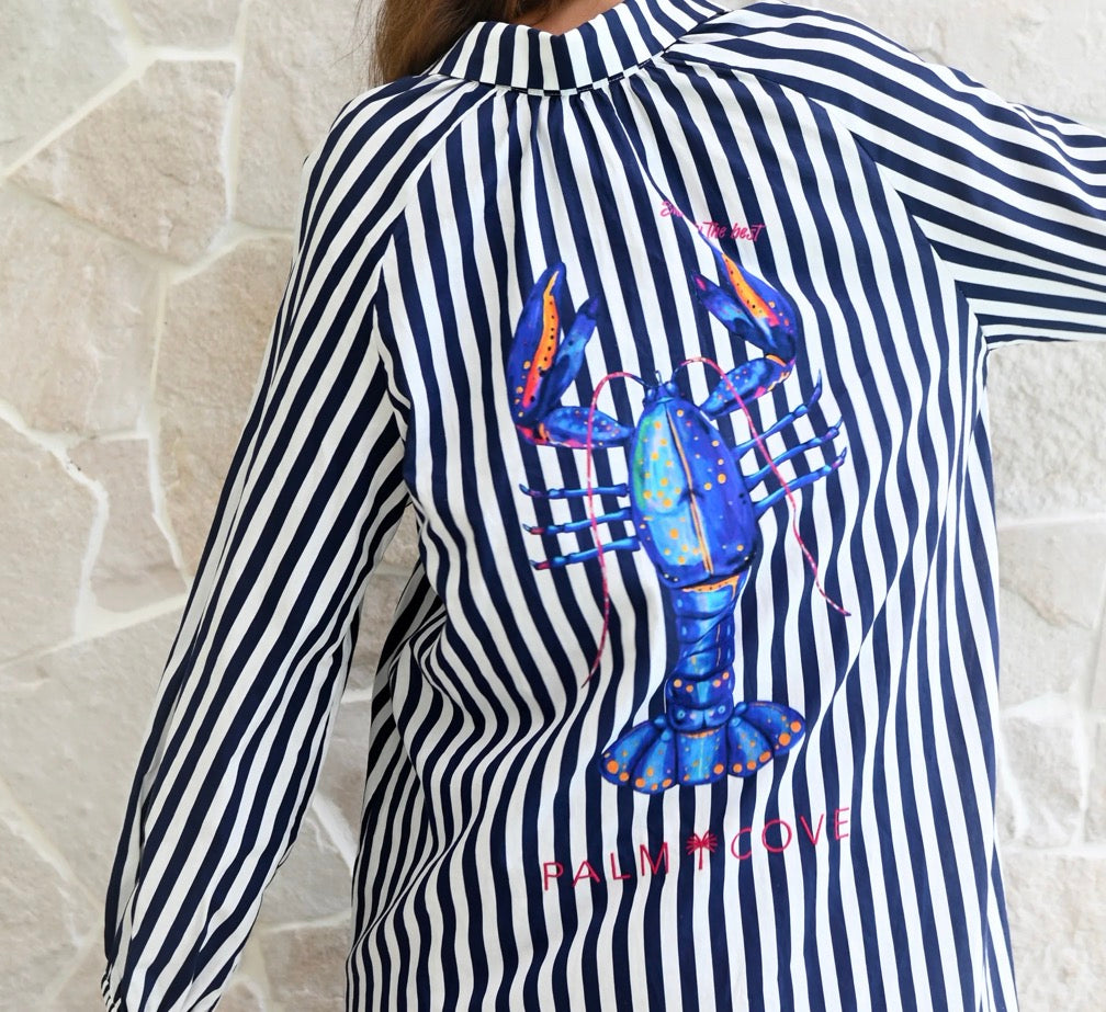Shrimp Shirt Dress