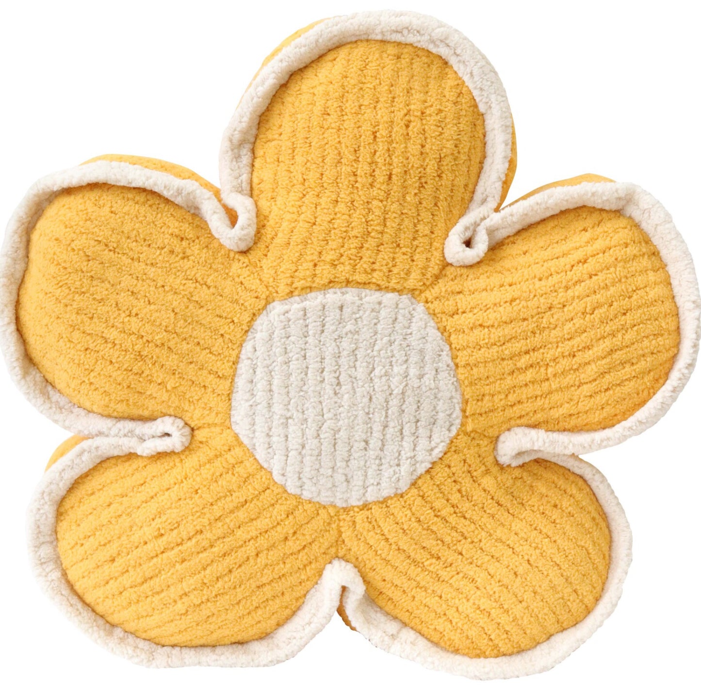 Cushion ~ Flower ~ Sunshine Yellow