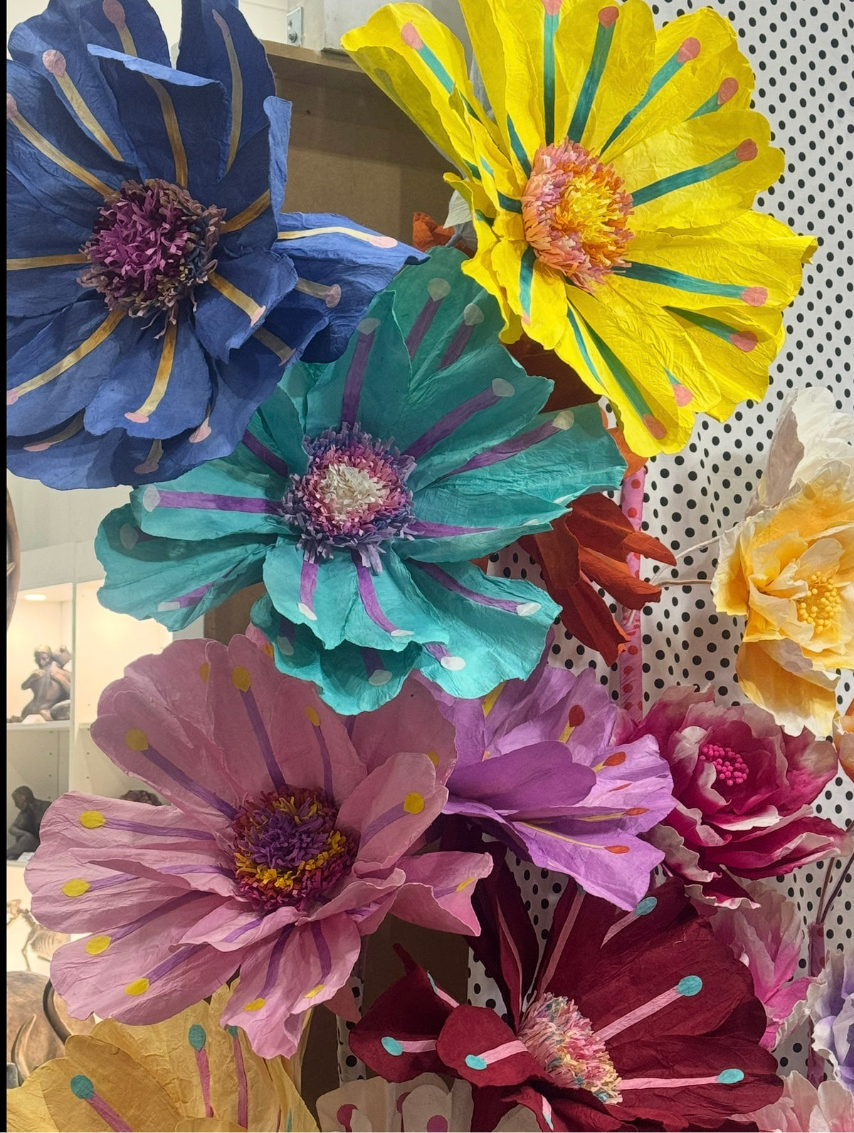 Giant Paper Flower ~ Mauve