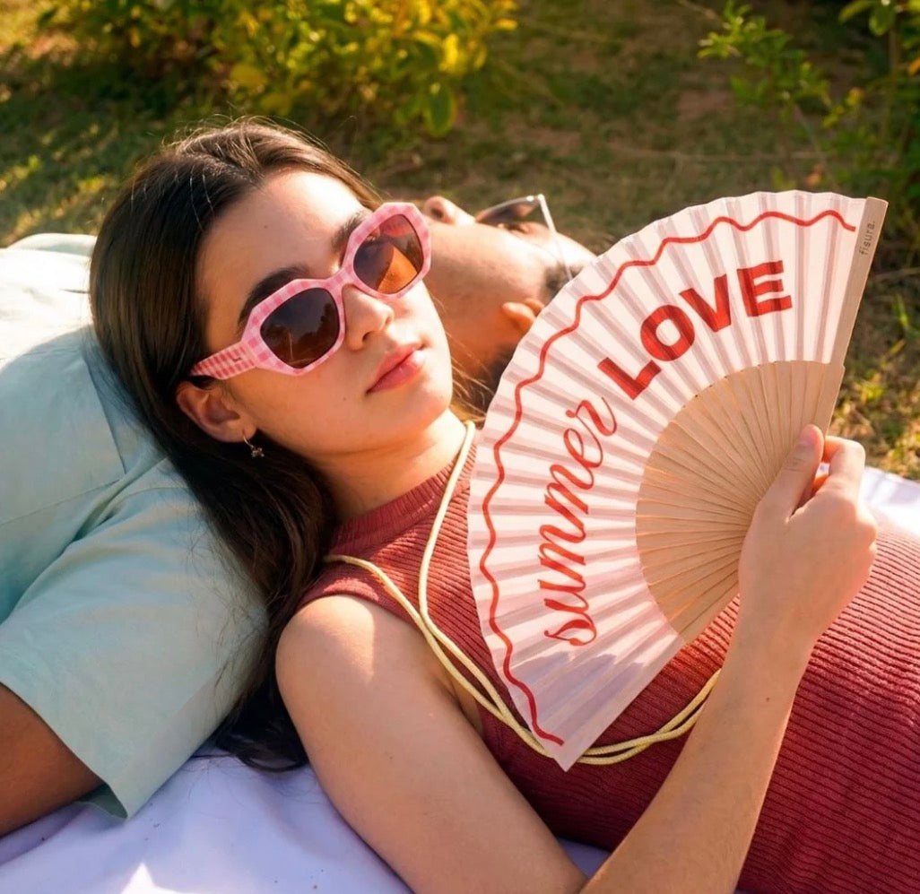 Hand Fan - Summer Love