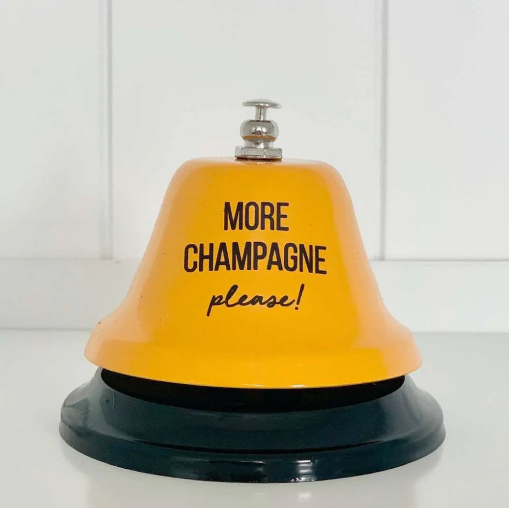 “More Champagne Please!” Bell ~ Orange