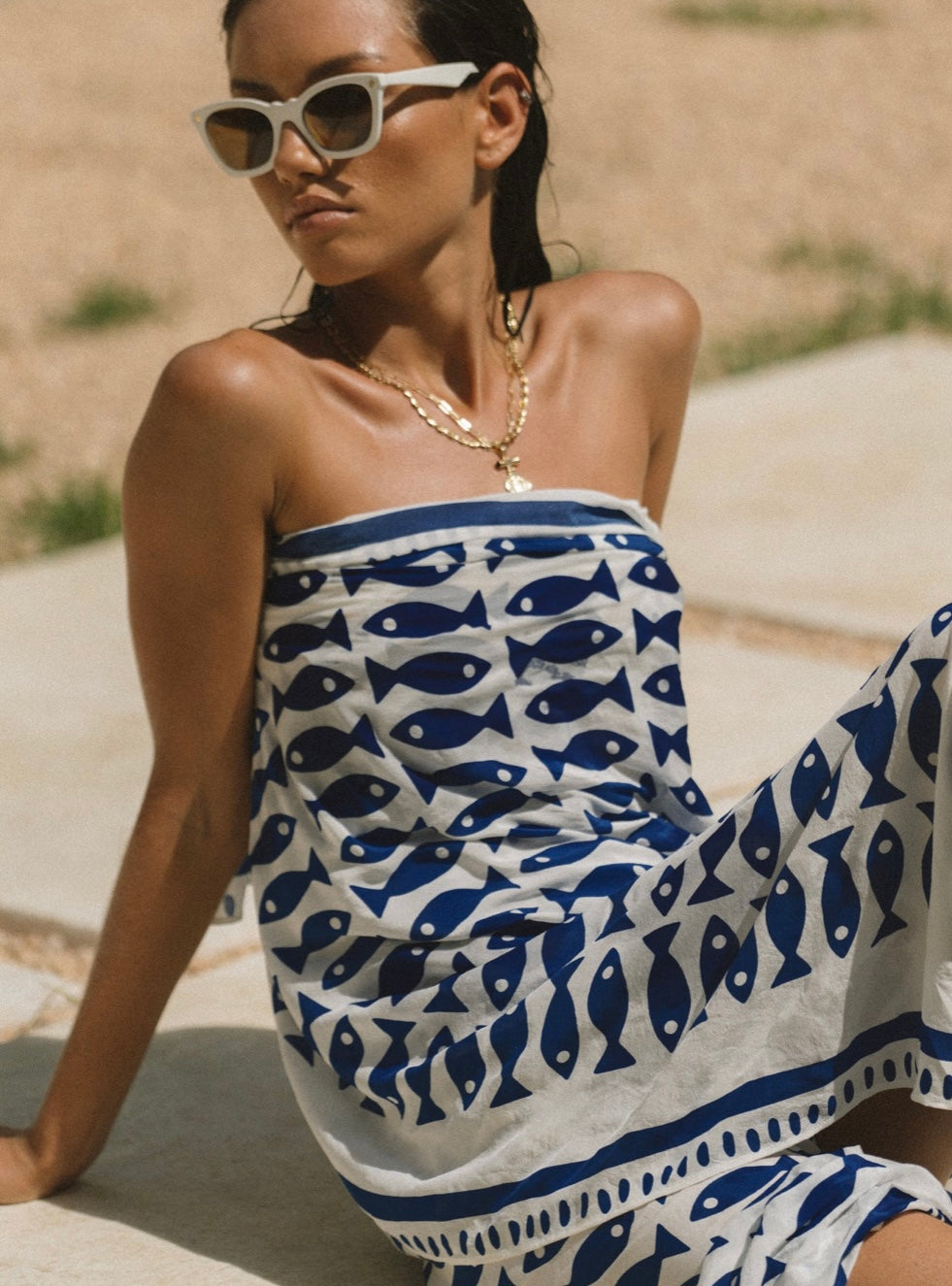 Pareo ~ Sardine 100% Silk