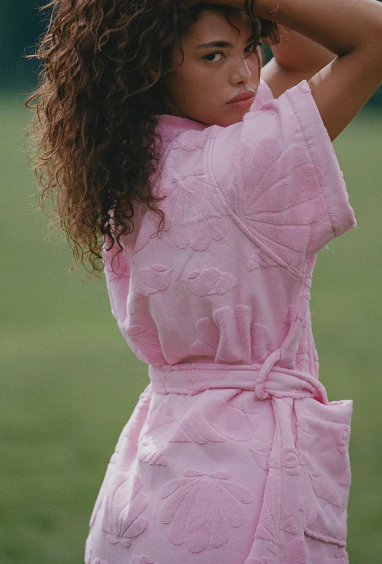 Beach Bathrobe ~ Pink