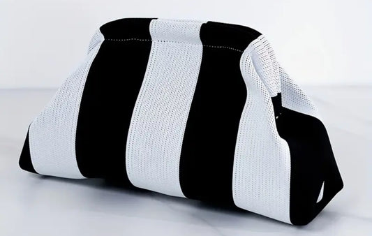 Clutch~ Striped Makeup Bag