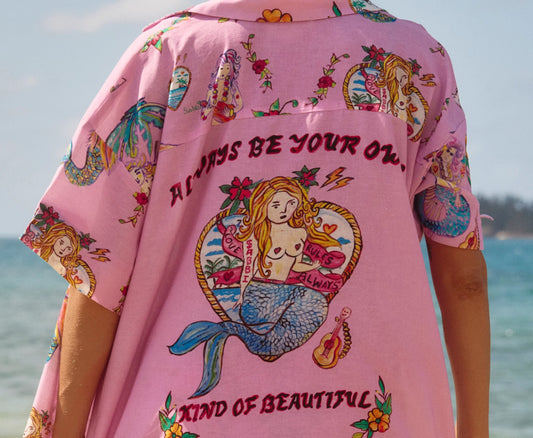 Sabbi ~ You’re Beautiful ~ The Patron Shirt ~ Pink