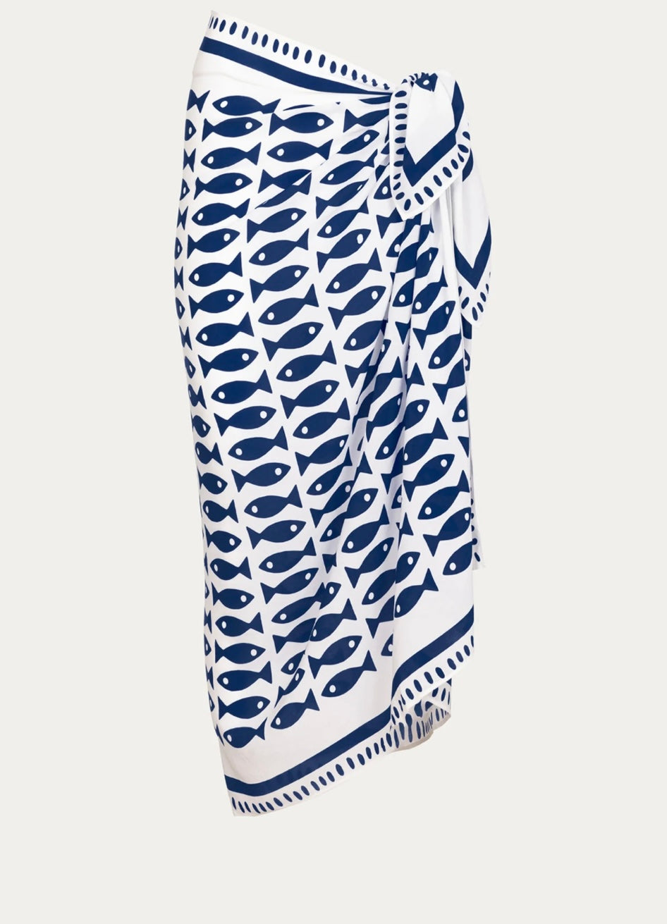 Pareo ~ Sardine 100% Silk