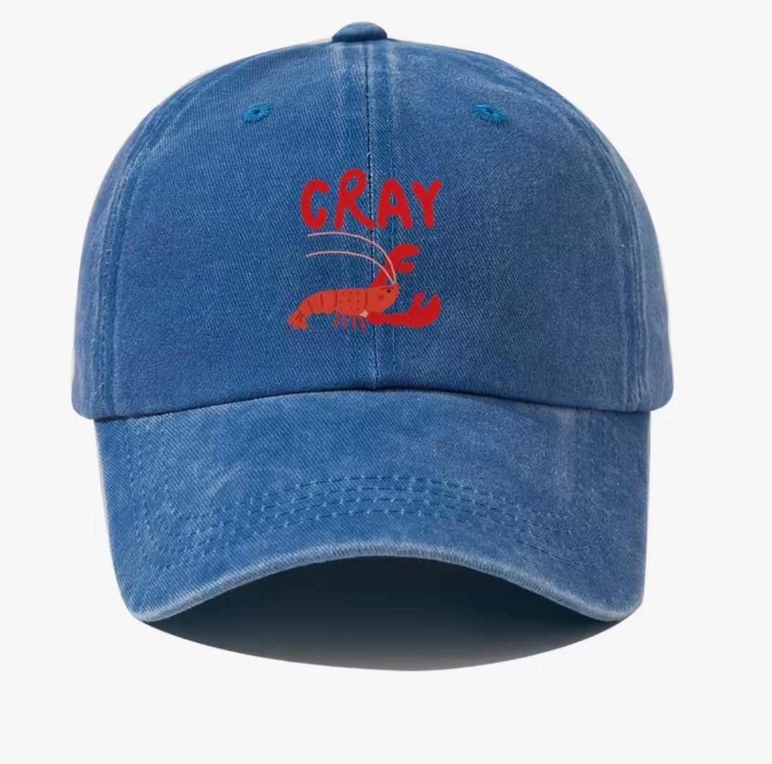 Cap~ Cray ~ Blue
