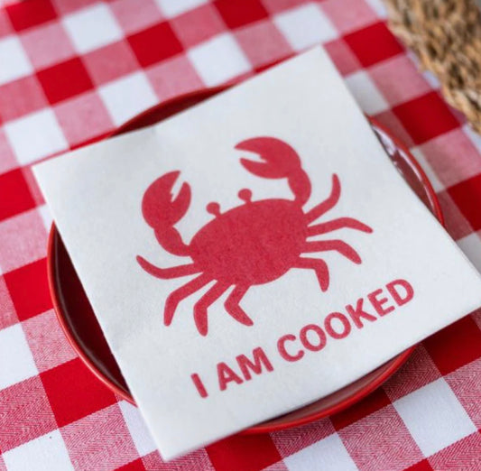 I’m Cooked Crab Paper Napkins