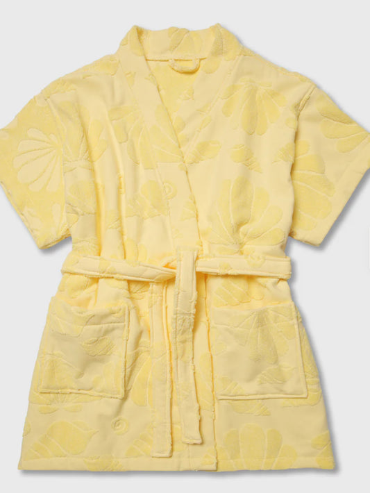 Beach Bathrobe ~ Yellow