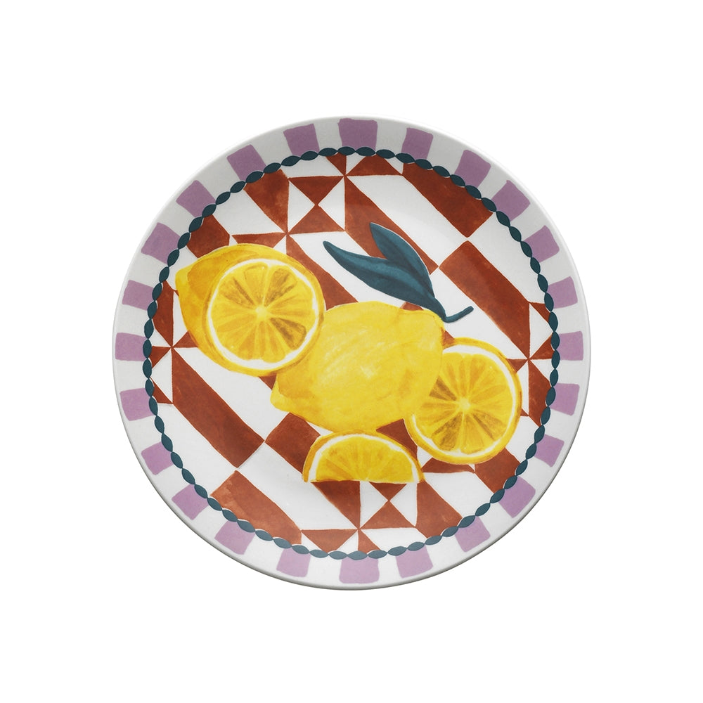 Porto Valentina Side Plate 20cm Lemon