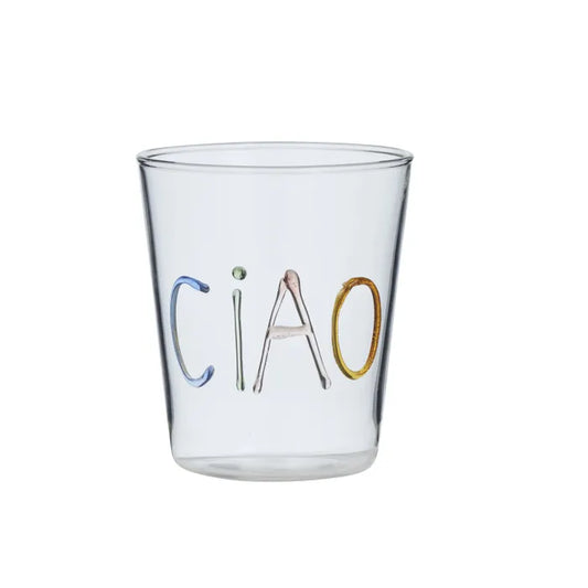 Ciao ~ Glass Tumbler