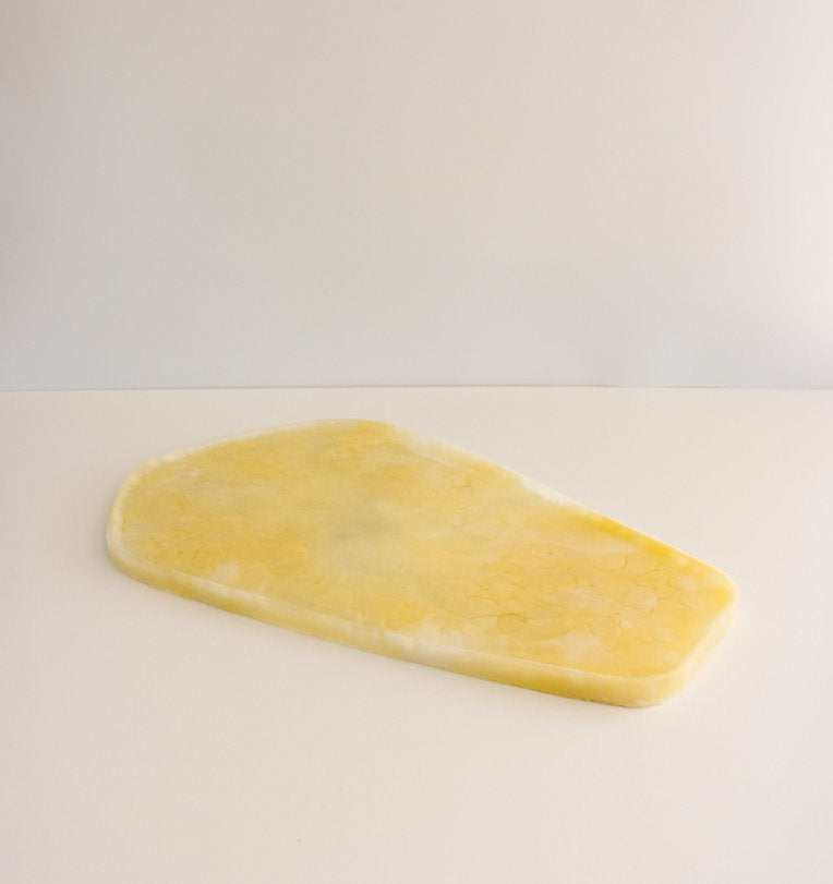 Soli Resin Platter ~ Large ~ Lemon