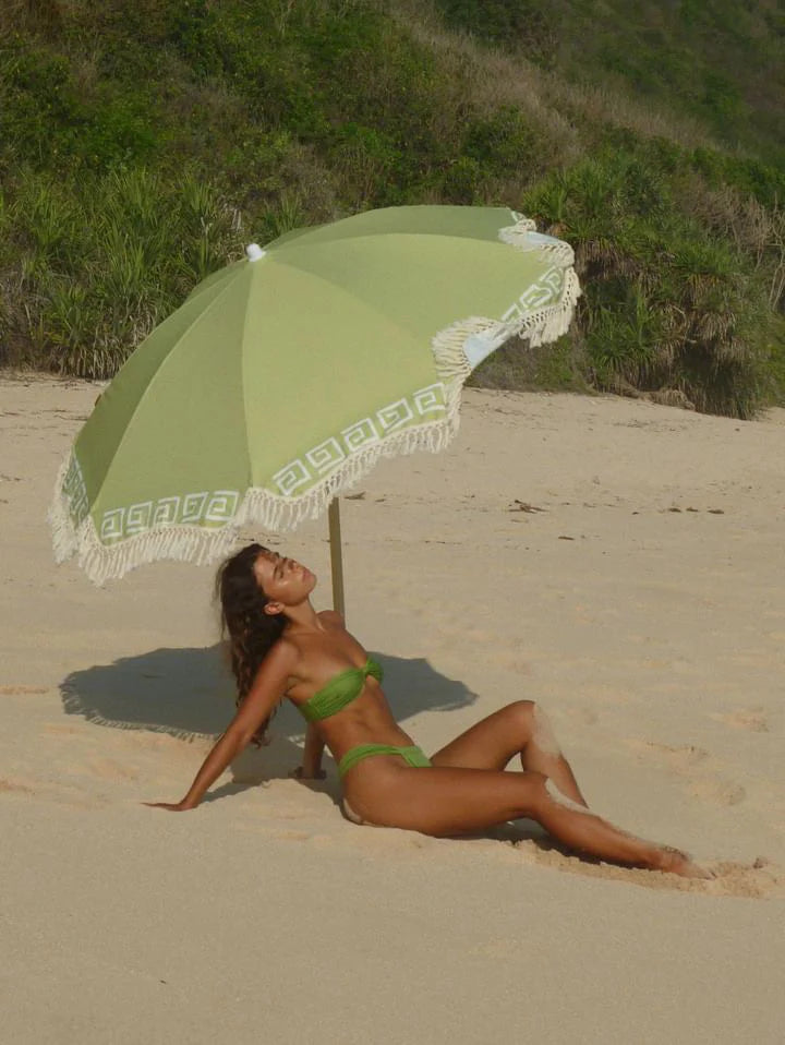 Beach Umbrella - Celery