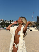 Beach Bathrobe Cream