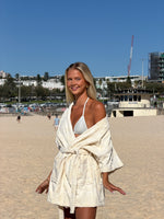 Beach Bathrobe Cream
