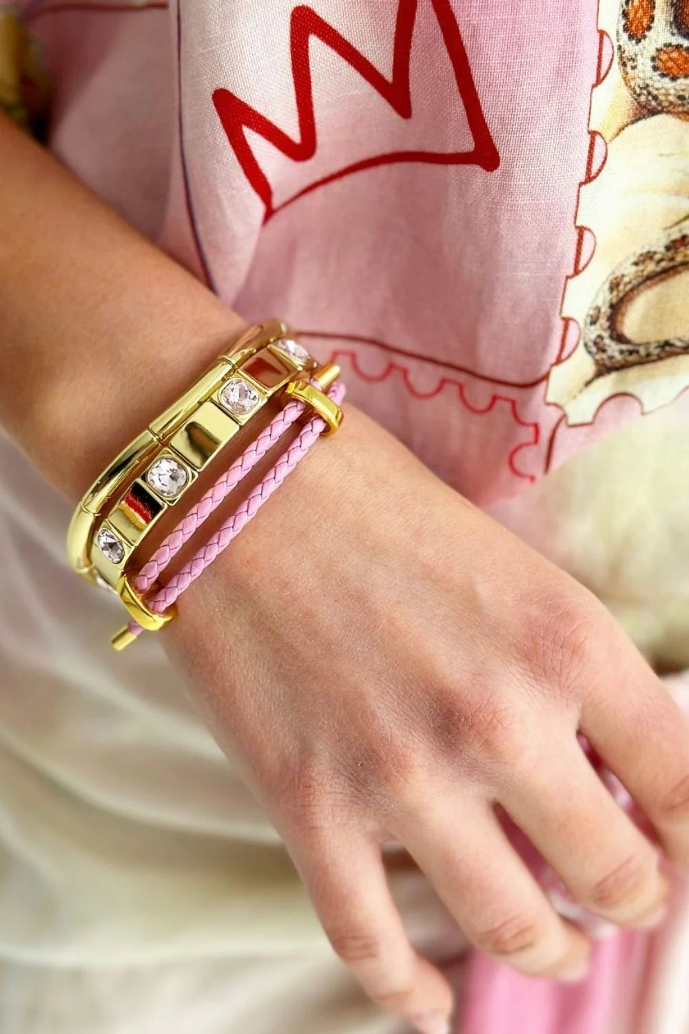 Rope Bracelet - Pink