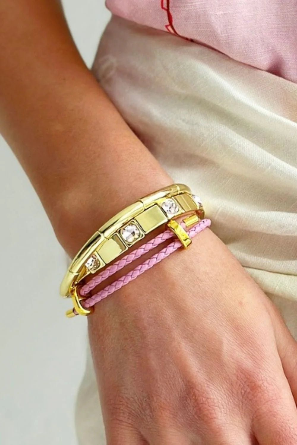 Rope Bracelet - Pink