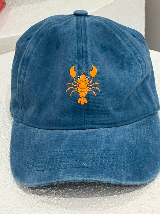 Cap ~ Teal ~ Lobster